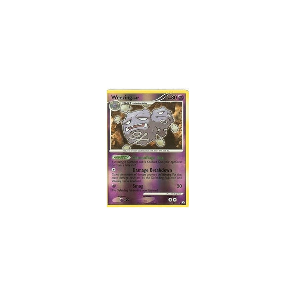 Pokemon Rising Rivals: WEEZING 87/111 Reverse Holo