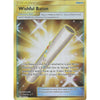 Pokemon S M CRIMSON INVASION: WISHFUL BATON - TRAINER  121/111 - Full Art Secret