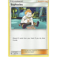 Pokemon Shining Legends Card: SOPHOCLES - 65/73 - TRAINER