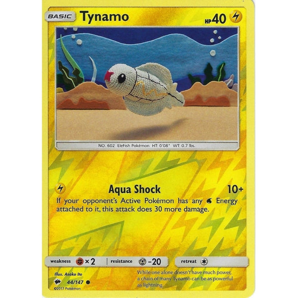 Pokemon SM-3 Burning Shadows: TYNAMO - 44/147 - Reverse Holo