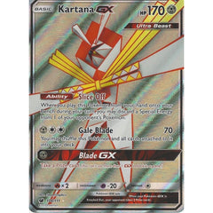 Pokemon SM-4 Crimson Invasion: KARTANA GX - 106/111 - Full Art Ultra R -  Recaptured LTD