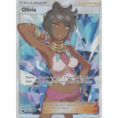 Pokemon SM-4 Crimson Invasion: OLIVIA - Trainer - 111/111 - Full Art U