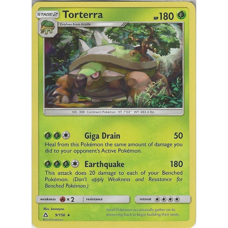 rare ultra prism cards Pokemon SM-5 Ultra Prism Card: Torterra - 9/156 - Rare Holo