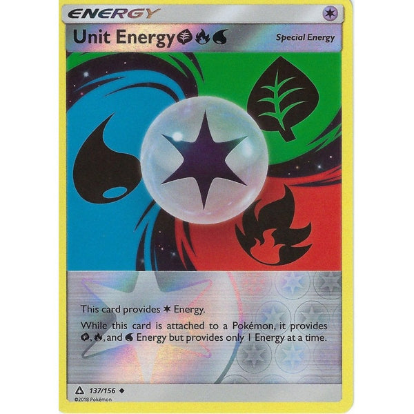 Pokemon SM-5 Ultra Prism Card: Unit Energy - 137/156 - Reverse Holo