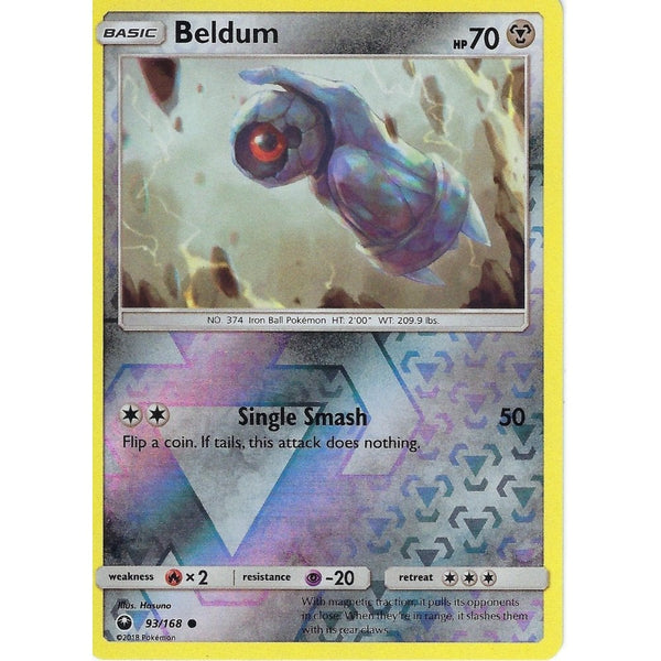 Pokemon SM Celestial Storm Card: Beldum - 93/168 - Reverse Holo