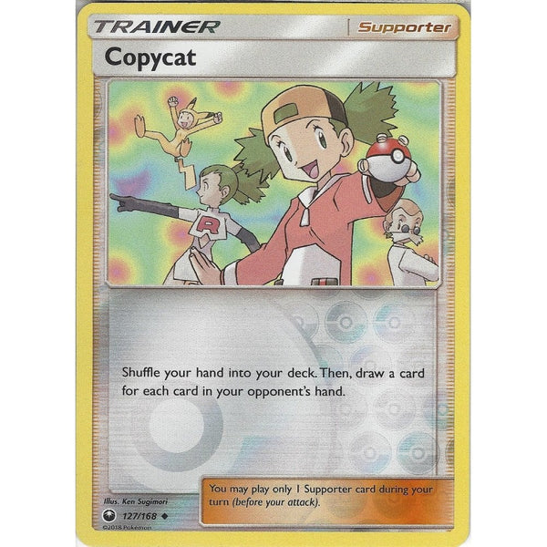 Pokemon SM Celestial Storm Card: Copycat - 127/168 - Reverse Holo Trainer