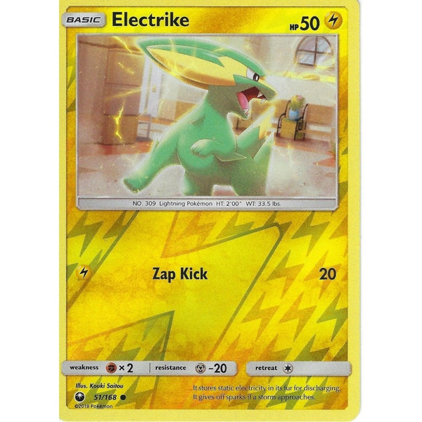 Pokemon SM Celestial Storm Card: Electrike - 51/168 - Reverse Holo