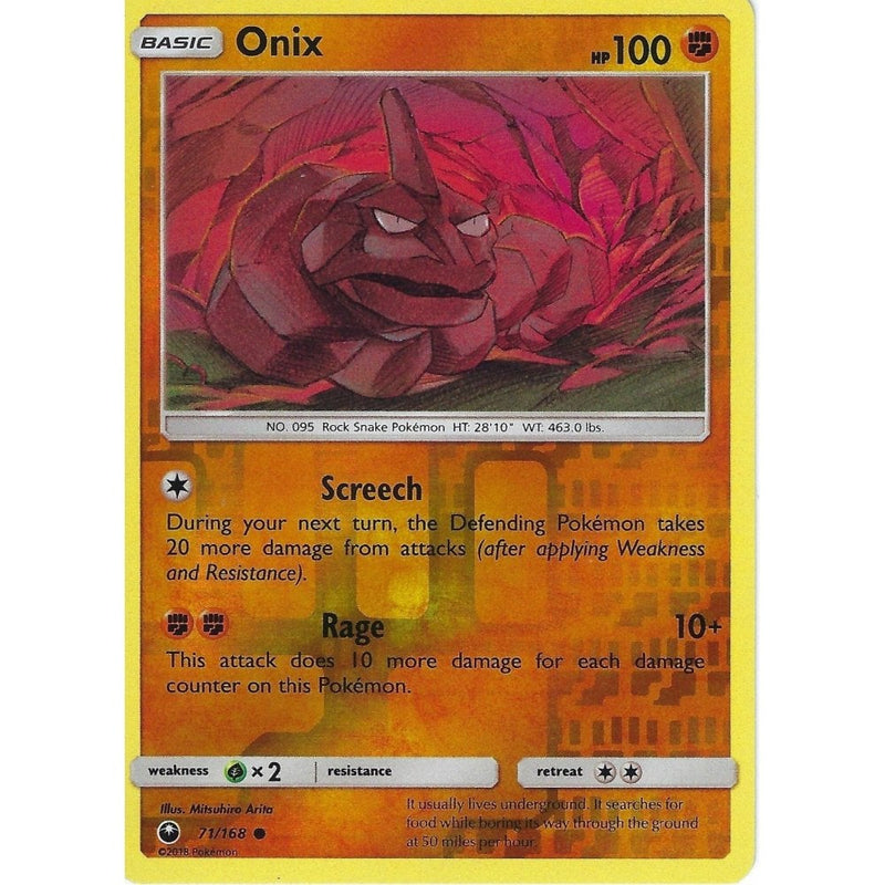 Onix Pokemon Cards