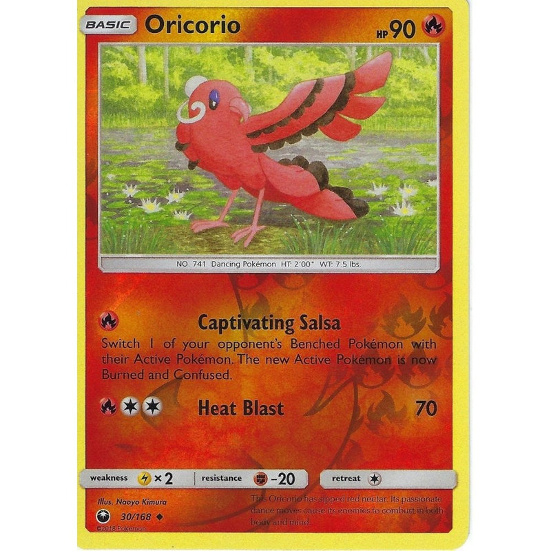 Pokemon SM Celestial Storm Card: Oricorio - 30/168 - Reverse Holo