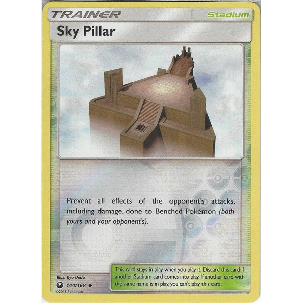 Pokemon SM Celestial Storm Card: Sky Pillar - 144/168 - Reverse Holo Trainer