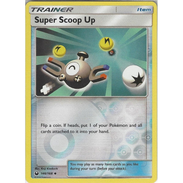 Pokemon SM Celestial Storm Card: Super Scoop Up - 146/168 - Reverse Holo Trainer