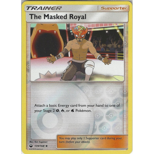 Pokemon SM Celestial Storm Card: The Masked Royal 139/168 - Reverse Holo Trainer