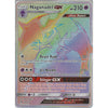Pokemon SM Forbidden Light Card: Naganadel GX - 134/131 - Rainbow Rare Holo