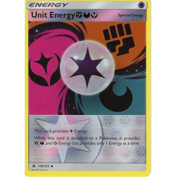 Pokemon SM Forbidden Light Card: Unit Energy - 118/131 - Reverse Holo