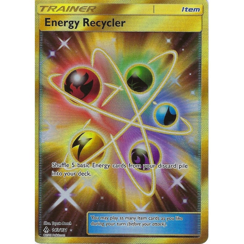 golden energy pokemon card Basic Lightning Energy - 257/198 Gold Secret Rare main image 1