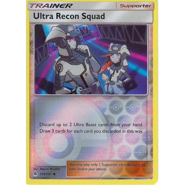 Pokemon SM Forbidden Light: Trainer - Ultra Recon Squad - 114/131 Reverse Holo