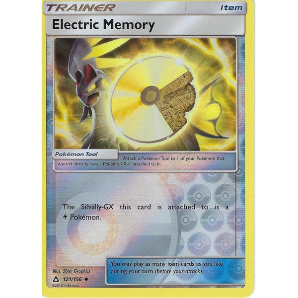 Pokemon SM Ultra Prism Trainer Card: Electric Memory - 121/156 - Reverse Holo