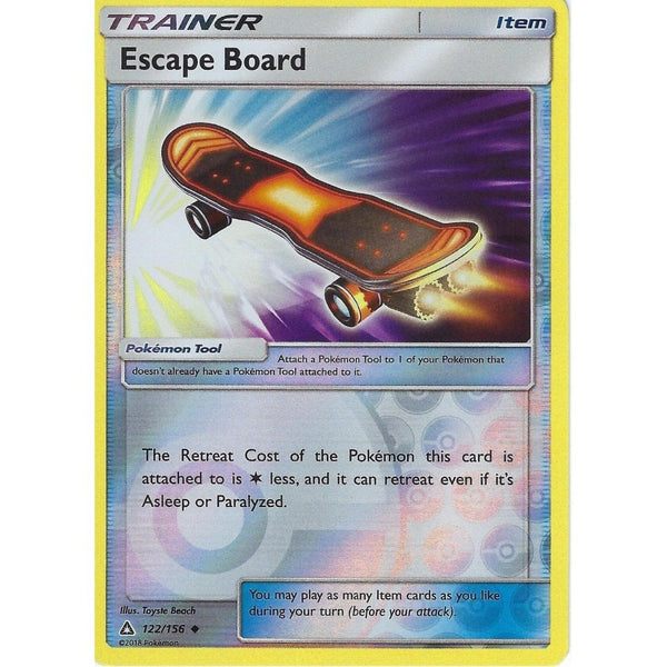 Pokemon SM Ultra Prism Trainer Card: Escape Board - 122/156 - Reverse Holo