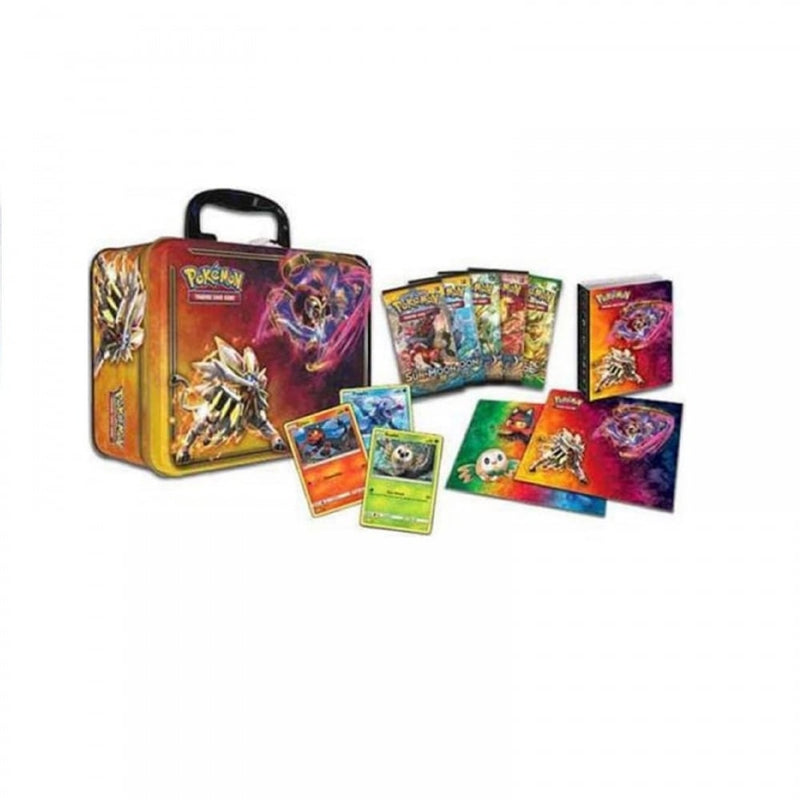 Pokemon Cards Spring 2017 Collectors Chest Tin Solgaleo Lunala inc Boo - Recaptured LTD Pokemon Cards Spring 2017 Collectors Chest Tin Solgaleo Lunala inc Boo - Recaptured LTD