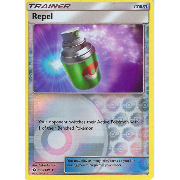 repel pokemon card Sun & Moon - 130/149 - REVERSE HOLO Vampire Deck Magic the Gathering - Energy Type:Darkness Description coming soon...