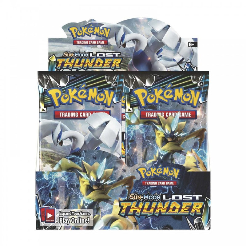 Pokemon Sun & Moon Lost Thunder Sealed Booster Box of 36 Packs SM-8 TC