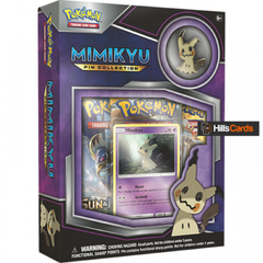 Pokemon TCG: Mimikyu Pin Collection Box: Booster Packs, Promo Cards +