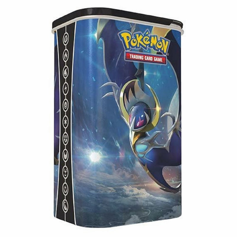 Pokemon TCG Sun & Moon Lunala Deck Shield Tin - 2 Booster Packs + Ener - Recaptured LTD Pokemon TCG Sun & Moon Lunala Deck Shield Tin - 2 Booster Packs + Ener - Recaptured LTD