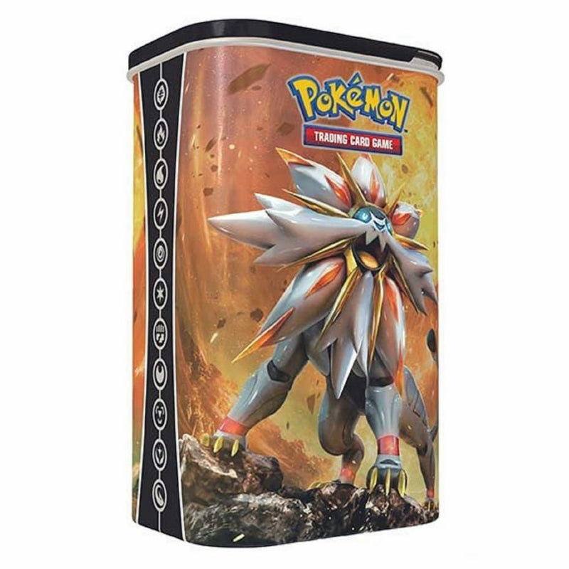 Pokemon TCG Sun & Moon Solgaleo Deck Shield Tin - 2 Booster Packs +Ene - Recaptured LTD Pokemon TCG Sun & Moon Solgaleo Deck Shield Tin - 2 Booster Packs +Ene - Recaptured LTD