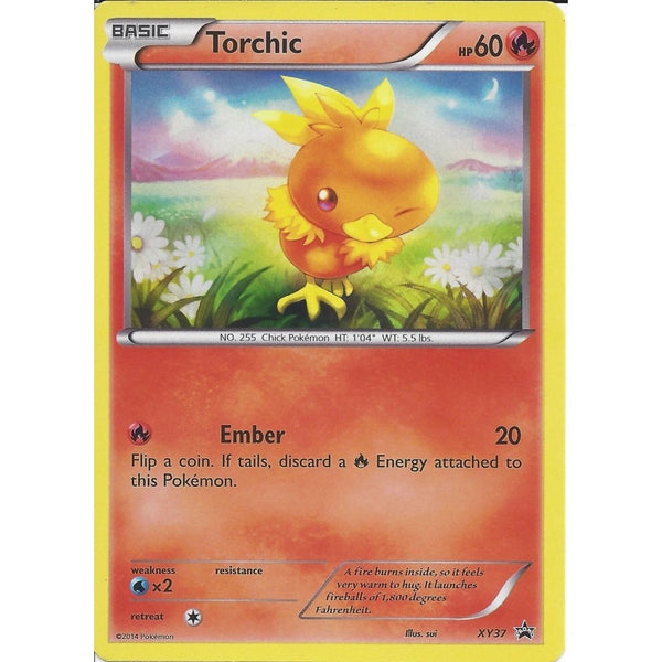 Pokemon TORCHIC XY37 PROMO HOLO CARD - FROM THE HOENN COLLECTORS BOX