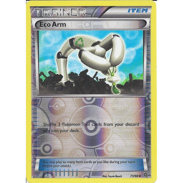 Pokemon XY Ancient Origins Card - ECO ARM 71/98 REV HOLO