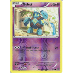 xy go pokemon cards Pokemon XY Ancient Origins Card - GOLETT 34/98 REV HOLO