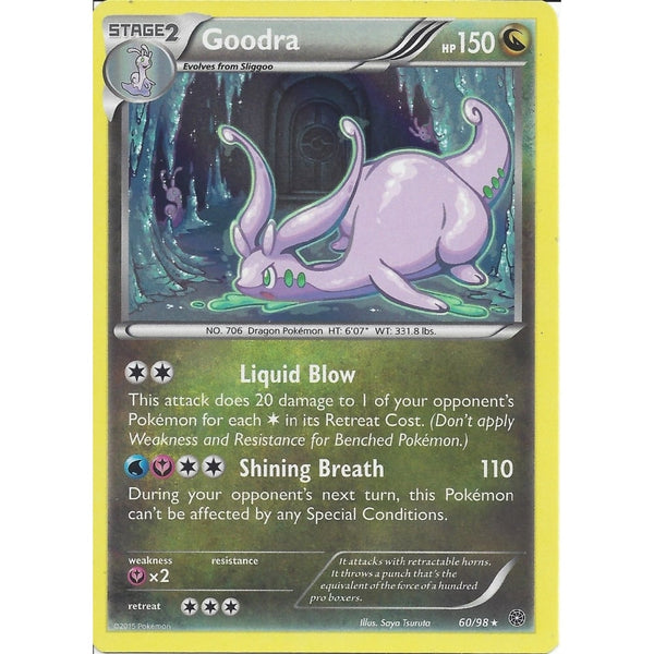 Pokemon XY Ancient Origins Card - GOODRA 60/98 HOLO - RARE