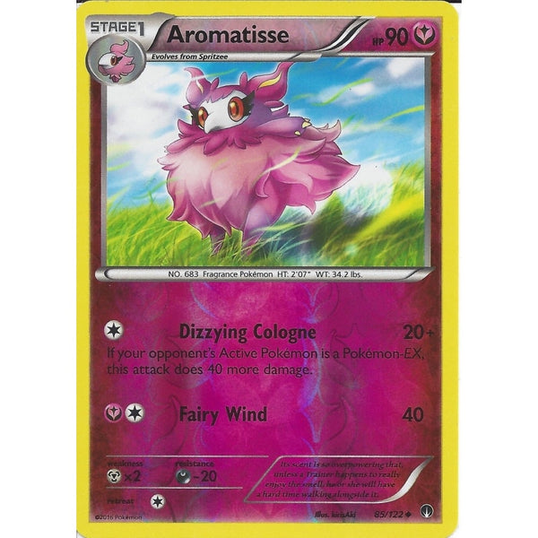 Pokemon XY BREAK-POINT - AROMATISSE 85/122 REV-ERSE HOLO
