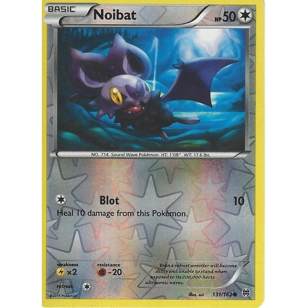 POKEMON XY BREAK THROUGH - NOIBAT 131/162 REV HOLO