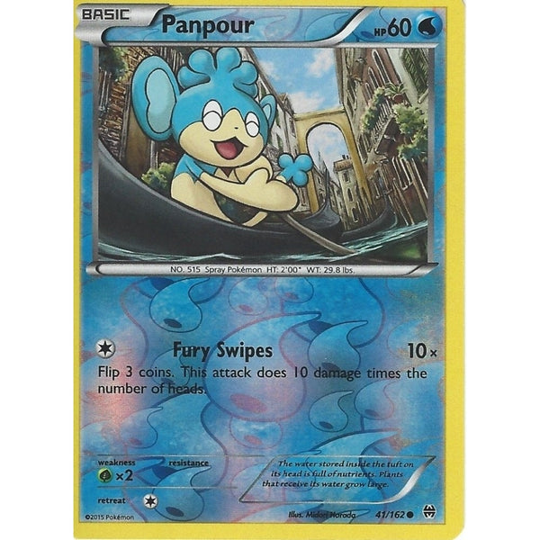 POKEMON XY BREAK THROUGH - PANPOUR 41/162 REV HOLO