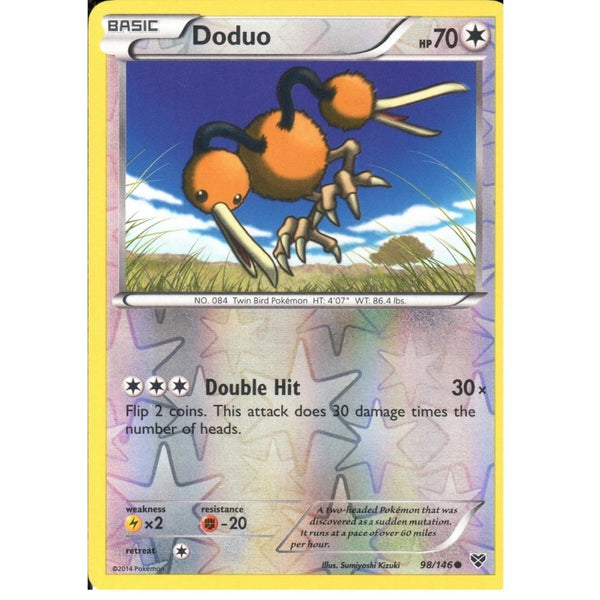 POKEMON XY - DODUO 98/146 REV HOLO