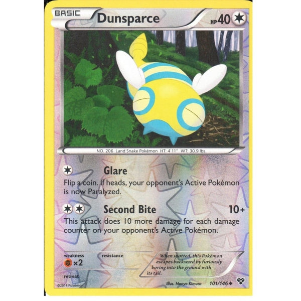POKEMON XY - DUNSPARCE 101/146 REV HOLO