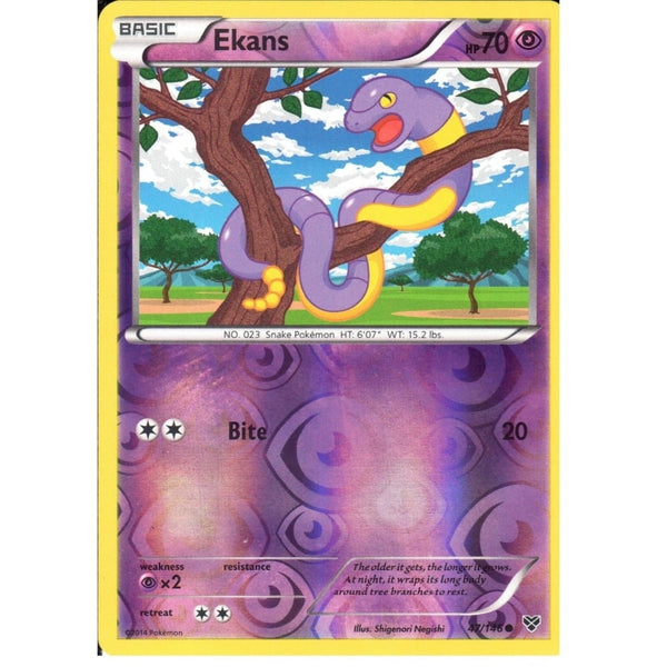 POKEMON XY - EKANS 47/146 REV HOLO