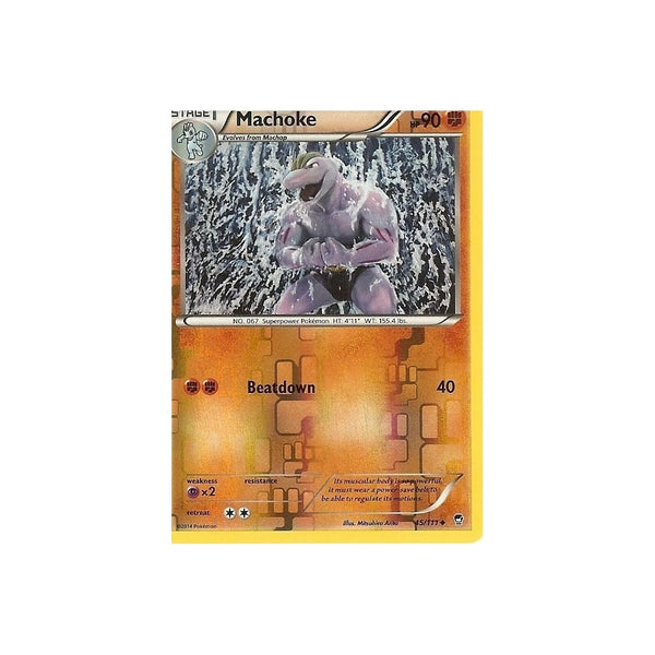 POKEMON XY FURIOUS FISTS - MACHOKE 45/111 REV HOLO