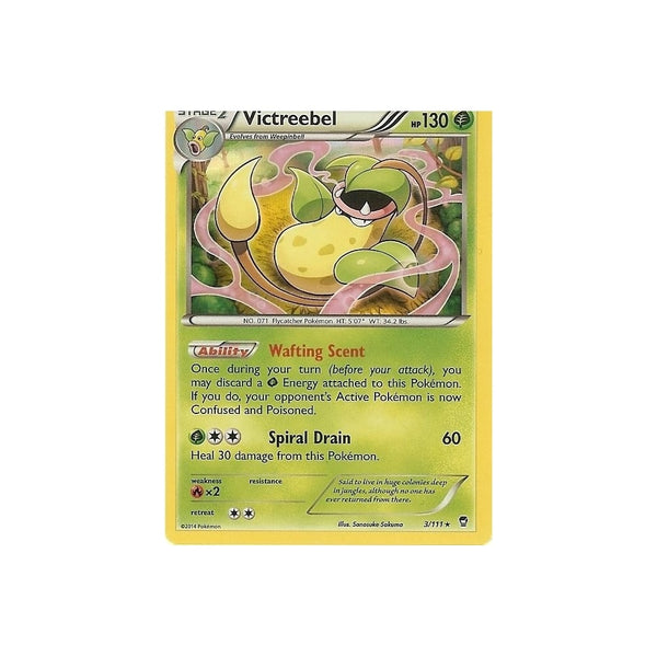 POKEMON XY FURIOUS FISTS - VICTREEBEL 3/111 HOLO