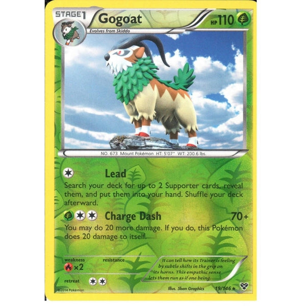 POKEMON XY - GOGOAT 19/146 REV HOLO