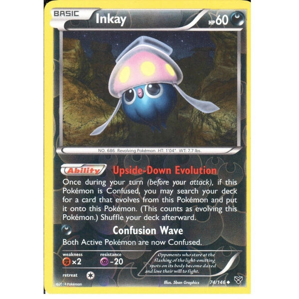 POKEMON XY - INKAY 74/146 REV HOLO