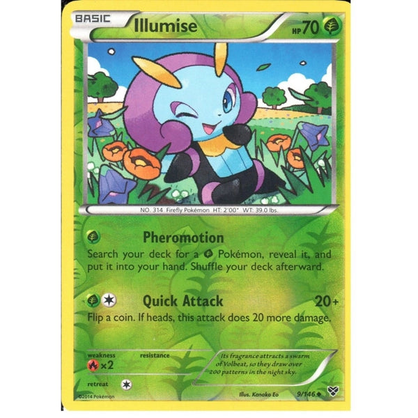 POKEMON XY - LLLUMISE 9/146 REV HOLO