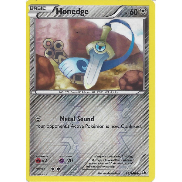 Pokemon XY PRIMAL CLASH - HONEDGE 98/160 REV HOLO