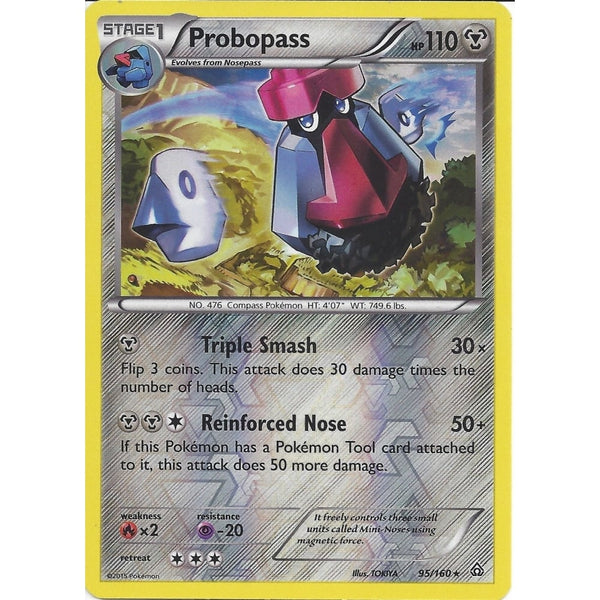 Pokemon XY PRIMAL CLASH - PROBOPASS 95/160 REV HOLO