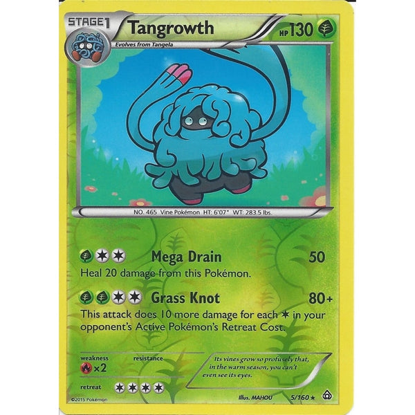 Pokemon XY PRIMAL CLASH - TANGROWTH 5/160 REV HOLO