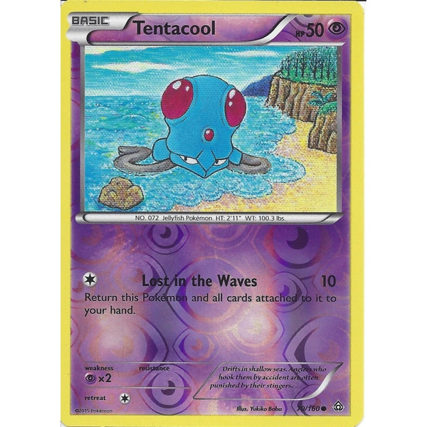 Pokemon XY PRIMAL CLASH - TENTACOOL 70/160 REV HOLO
