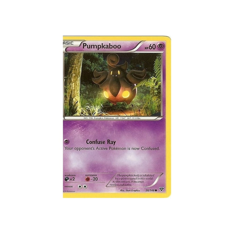 Pokemon XY - PUMPKABOO 56/146 - Recaptured LTD Pokemon XY - PUMPKABOO 56/146 - Recaptured LTD