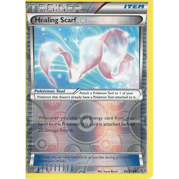 POKEMON XY ROARING SKIES - HEALING SCARF 84/108 REV HOLO