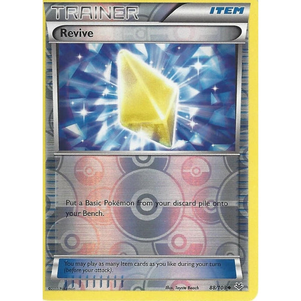 POKEMON XY ROARING SKIES - REVIVE 88/108 REV HOLO